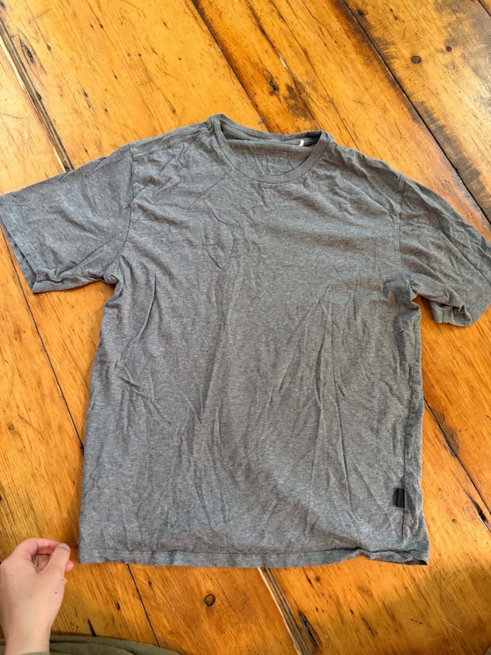 Men's Crew Neck T-Shirt in Gray